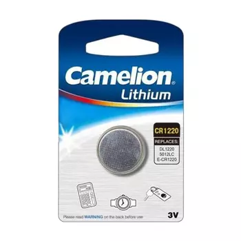 Батарейка Camelion CR1220-BP1B, CR1220, 3V, 1 шт. (3071)