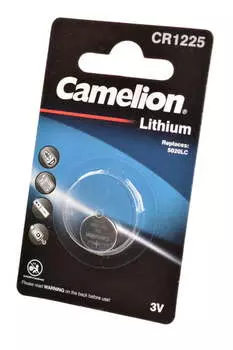 Батарейка Camelion CR1225, 3V, 1 шт. (CR1225-BP1)