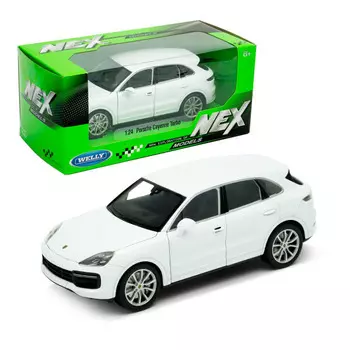 Автомобиль Welly "Porsche Cayenne Turbo", белый (24092)