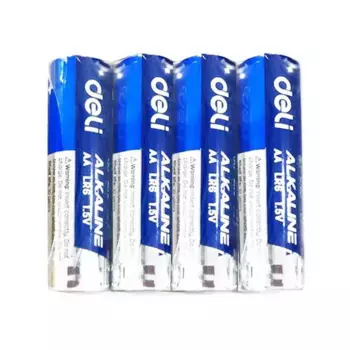 Батарейка Deli E18503, AA (LR6), 1.5V, 4 шт. (AA LR6 4PACK)