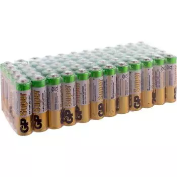 Батарейка GP Super, AA (LR06/15А), 1.5V, 60 шт. (15A-2CRVS60)