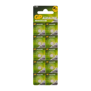 Батарейка GP AG4/LR626/LR66/377A/177, 1.5V, 10 шт. (4891199026690)