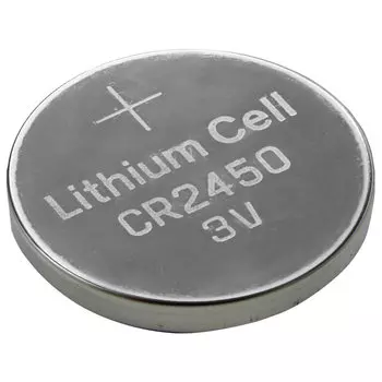 Батарейка GP Lithium, CR2450, 3V, 1 шт. (CR2450-2C1)