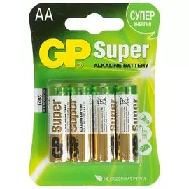 Батарейка GP Super, AAA (LR03/24А), 1.5V, 20 шт. (24A-2CRVS20)