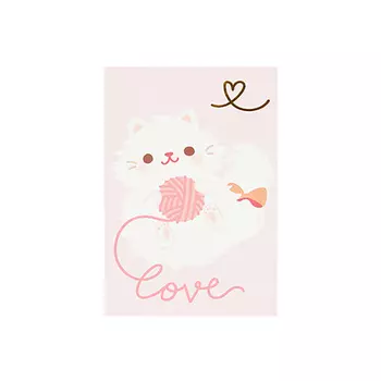 ЛЭТУАЛЬ Открытка Love Kitty