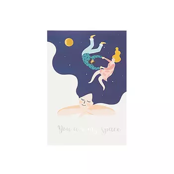 ЛЭТУАЛЬ Открытка You are my space