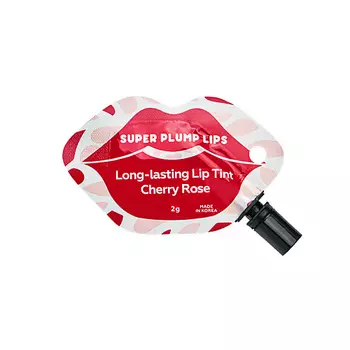 ЛЭТУАЛЬ Стойкий тинт-пигмент для губ SUPER PLUMP LIPS Long-lasting lip tint "Cherry Rose"