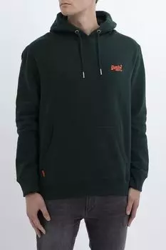 Худи хлопковое с карманом Superdry