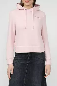 Худи хлопковое с логотипом Tommy Hilfiger