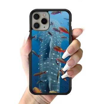 Чехол для телефона Whale Shark, силиконовый чехол из ПК+ТПУ для iPhone 11 12 13 Pro Max 8 7 6 Plus X SE XR, жесткие чехлы iphone 14