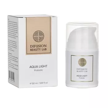 DIFUSION BEAUTY LAB Легкий увляжняющий крем Aqua Light c пробиотиками 50.0