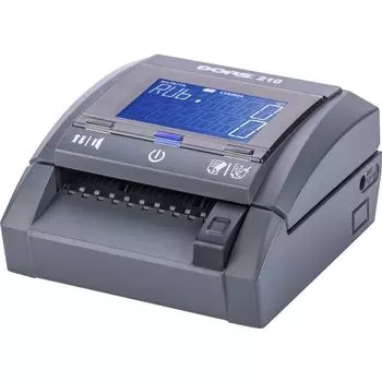 Детектор банкнот автоматический Dors 210 Compact, рубли, ИК/УФ/антистокс/геометрия, серый (FRZ-036191)