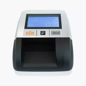 Детектор банкнот автоматический Mbox AMD-30S, рубли, ИК, черный/серебристый