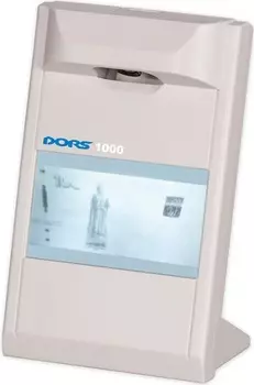 Детектор банкнот просмотровый Dors 1000M3, мультивалюта, ИК, серый (FRZ-022089)