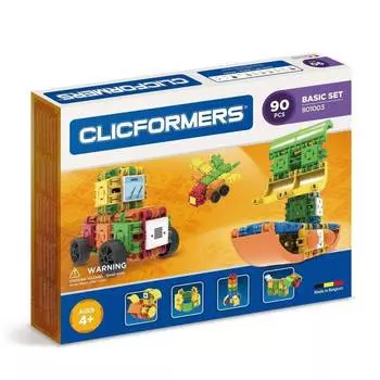 Конструктор CLICFORMERS 801003 Basic Set 90 деталей