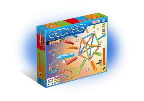 Конструктор GEOMAG 351 Confetti 35 деталей