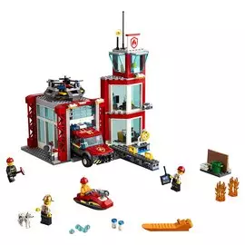 Конструктор LEGO City Fire Пожарное депо 60215