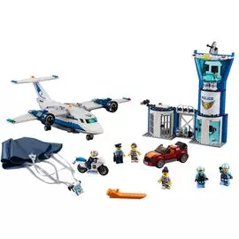 Конструктор LEGO City Police Воздушная полиция: авиабаза