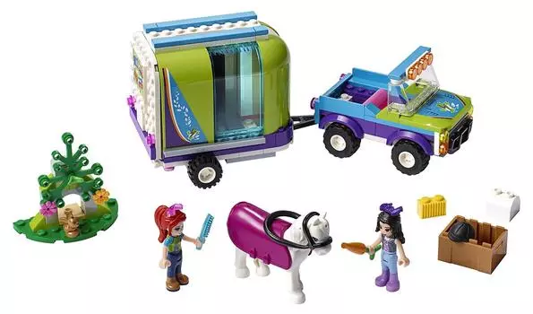 Конструктор LEGO Friends Трейлер для лошадки Мии 41371