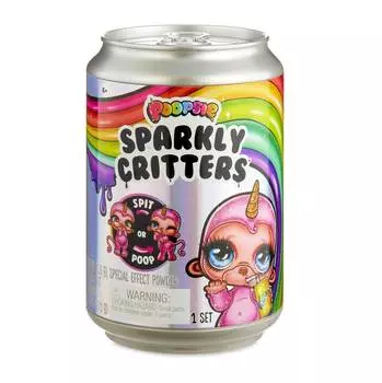 Игрушка-слайм Poopsie Sparkly Critters в банке газировки
