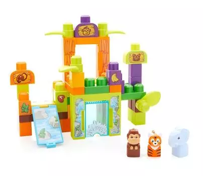 Конструктор Mega Bloks "Зоопарк Сафари"