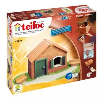 Конструктор TEIFOC TEI51 Дом, 110 деталей