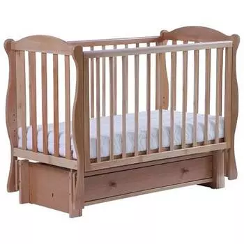 Кубаночка кровать маятниковая продольная БИ 42.3 "Кубаночка-6", орех светлый