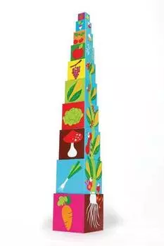 Кубики SCRATCH 6181030 Stacking Tower Farm