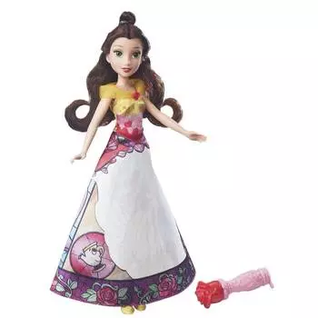 Кукла Princess Hasbro в юбке с проявляющимся принтом Белль