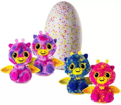 Интерактивная игрушка Spin Master "Hatchimals" Близнецы 19110-PINK