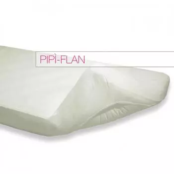 Italbaby Чехол на матрас с резиновой прослойкой Pipi Flan, белый, 60х125 см