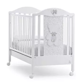 Italbaby Детская кровать Fiocco Classic, белая