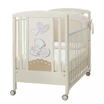 Italbaby Детская кровать Love, кремовая