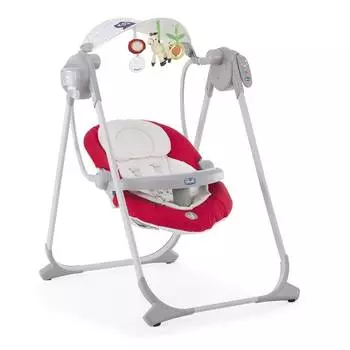 Электронные качели Chicco Polly Swing Up, цвет: paprika