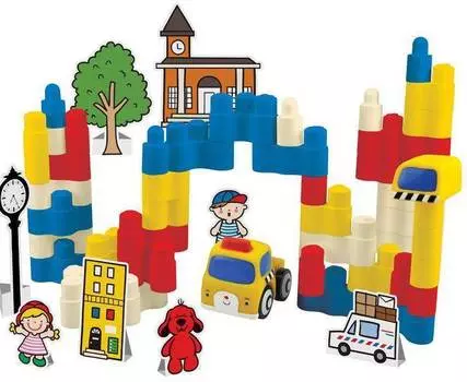 K'S Kids конструктор "Игровой набор. Город мечты", KA750