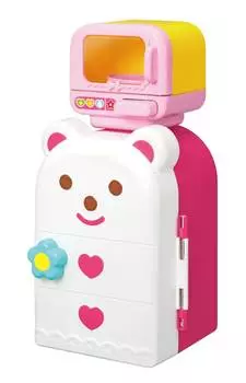 Kawaii Mell Микроволновка с холодильником