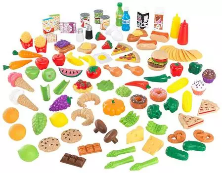 KidKraft Набор еды "Вкусное удовольствие", 115 элементов