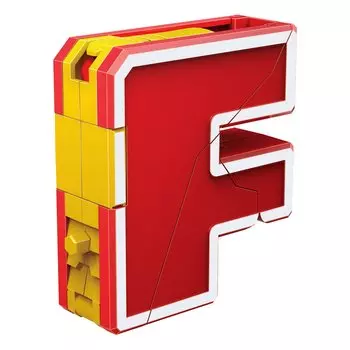 Игрушка 1TOY Трансботы Lingvo Zoo "Буква F"