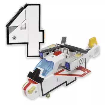 Игрушка 1TOY Трансботы XL Боевой расчет "Квадрон - цифра 4"