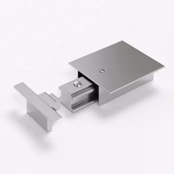Подвод питания Elektrostandard TRPF-1-CH / Ввод питания и заглушка торцевая для о