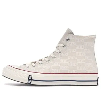 Кроссовки kith x chuck 70 hi 'white monogram' Converse, белый