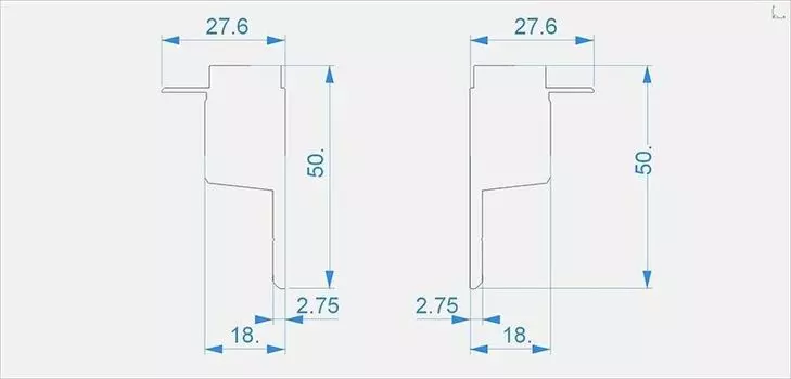 Торцевая заглушка H-EL-03-10 набор из 2 шт. Deko-Light 979210