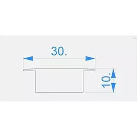 Торцевая заглушка I-ET-05-12 набор из 2 шт. Deko-Light 981011