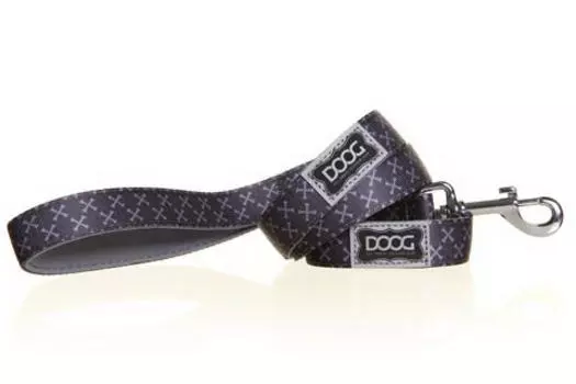 DOOG Поводок для собак "Odie", серый, S, 120х1.5см (Австралия)