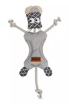 EBI DOG TOY Игрушка для собак FUNKY LEO серый 29*40см