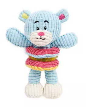 EBI Игрушка для собак мягкая "Медвежонок", голубой, 15х18см (Нидерланды)