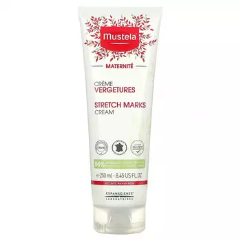 Mustela, крем для предотвращения растяжек, 250 мл (8,45 жидк. унции)