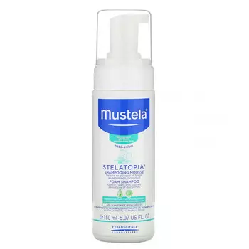 Mustela, Stelatopia, шампунь-пенка, 150 мл (5,07 жидк. Унции)