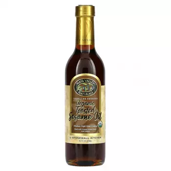 Napa Valley Naturals, Органическое обжаренное кунжутное масло, 375 мл (12,7 жидк. Унции)