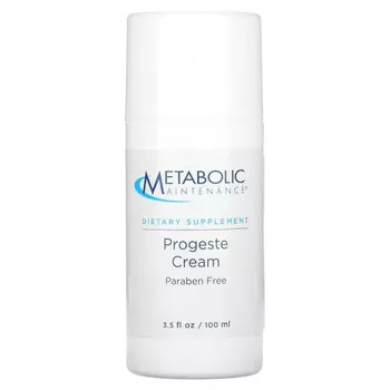 Metabolic Maintenance, Натуральный крем с прогестероном, 100 мл (3,5 жидк. унции)
